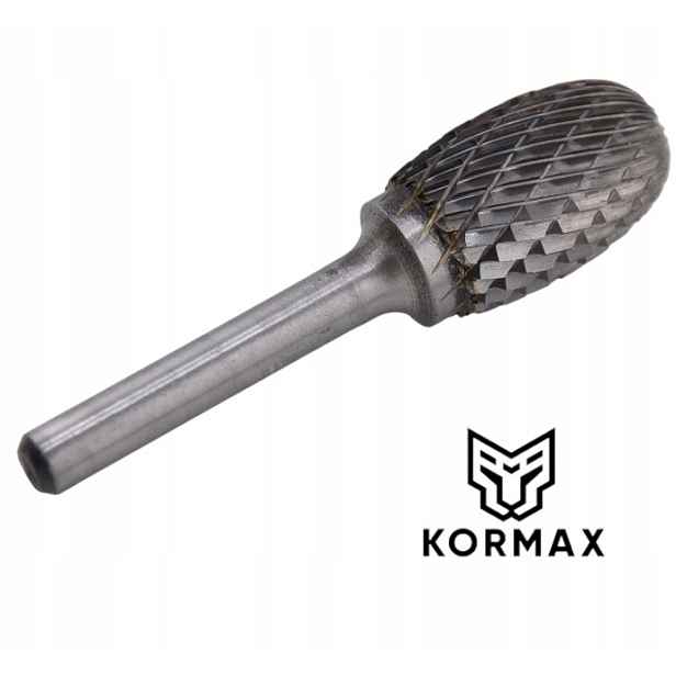 Fréza oválná 14 mm pilníková rychlootáčková 14x22x62x6 mm z karbidu Kormax Tre