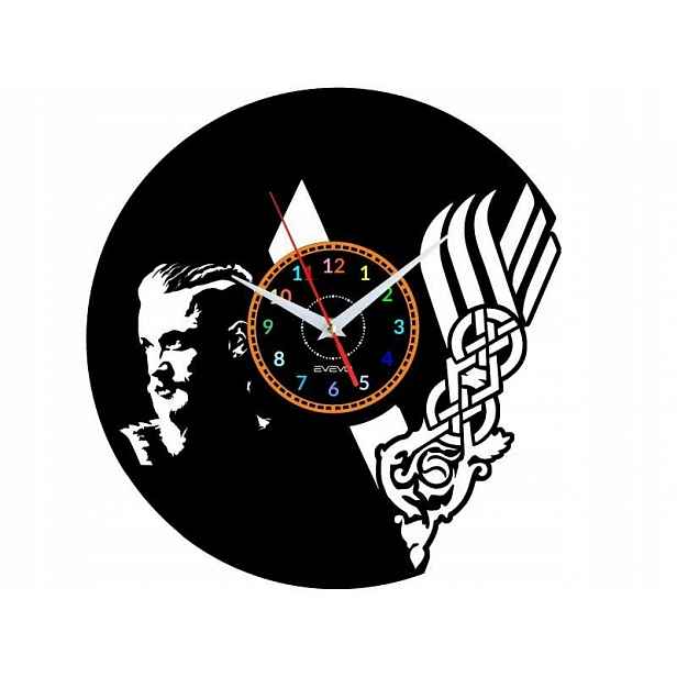 Wiking Dárek Originální dekorace do domu Hodiny z vinylové desky