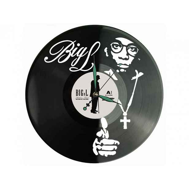 Big L Dárek Originální dekorace do domu Hodiny z vinylové desky