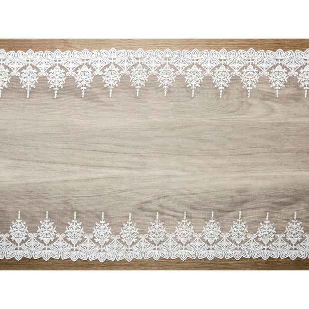 Korunka zlomená bílá Běžecká Bílá 0,45M X 9M Svatební Hostina Křest Svatba