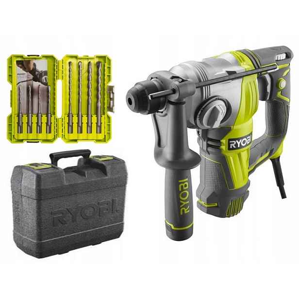 Ryobi vrtací kladivo RSDS800-K Sada Vrtáků Sds-plus 8CZ. Ryobi