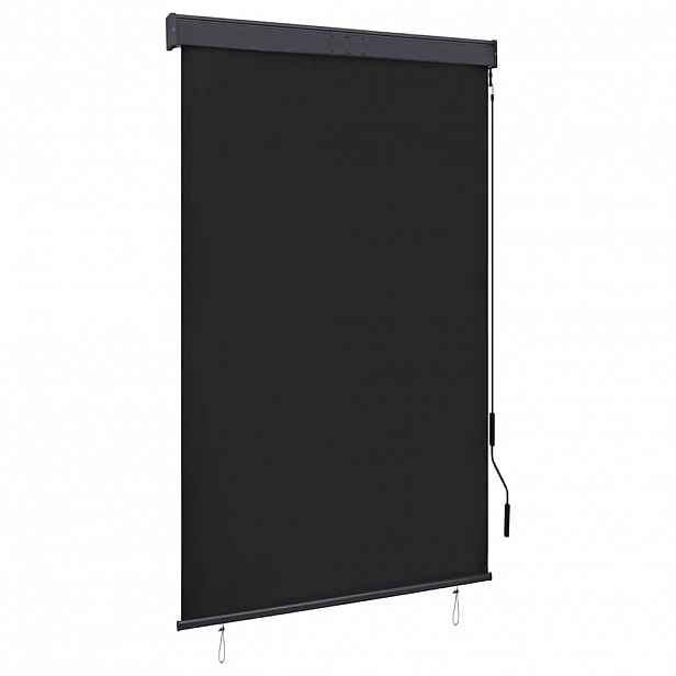 vidaXL Venkovní roleta 120 x 250 cm antracitová