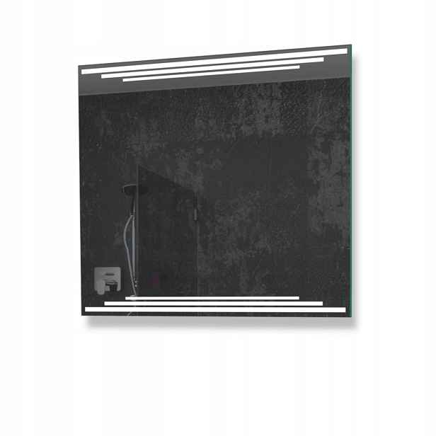 Zrcadlo Čtvercové podsvícené Led Barma 60x60
