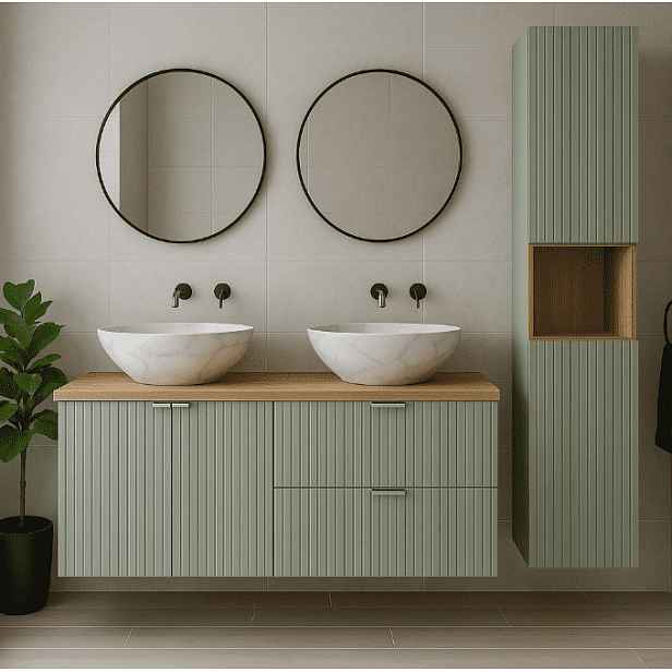 ArtCom Koupelnový komplet LINE Reed Green 120/2