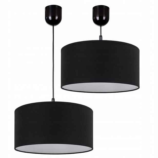Moderní Závěsná Lampa S Led Lustrem A Stínidlem