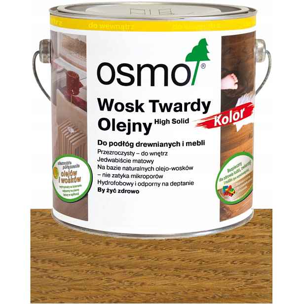 Osmo Tvrdý Vosk Olejový Vosk Barva 3072 Jantar 0,75L