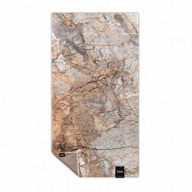 Tiskací ručník Marmur Beige Béžový 70x140 Zwoltex Gots Certified