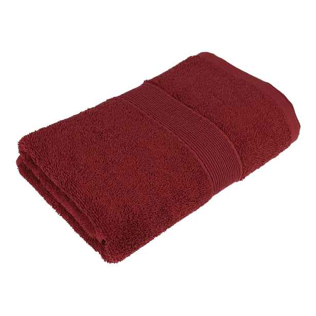 TOP Froté ručník AURA COLLECTION - Temně červená