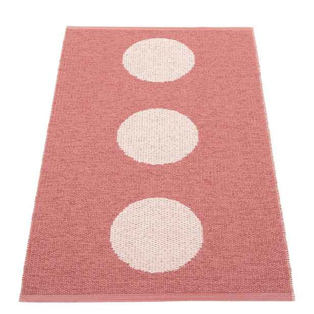 Světle červený vnitřní a venkovní koberec 70x120 cm Vera Pop Blush – Pappelina