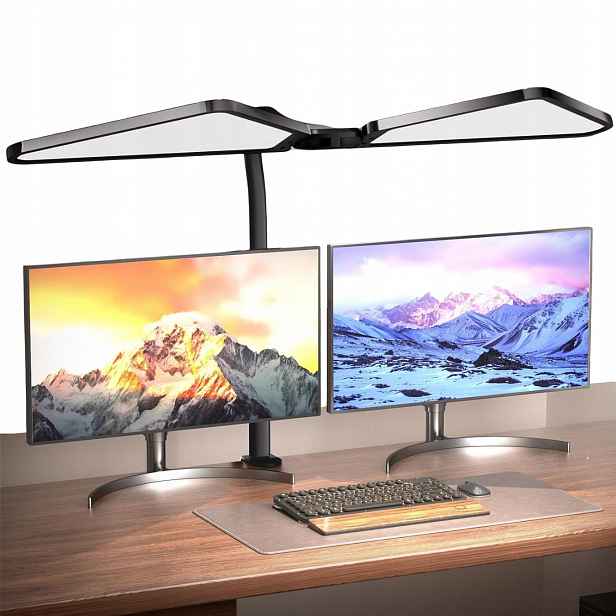 Stolní lampa s nastavitelnou Led pracovní plochou pro počítač, 5 úrovní jasu