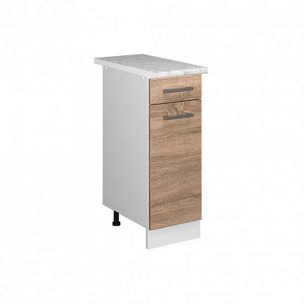 Vicco SPODNÍ SKŘÍŇKA KUCHYŇSKÉ LINKY R-Line Sonoma 30 cm s pracovní deskou