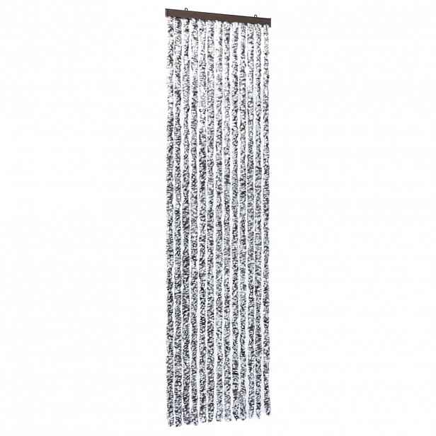 vidaXL Závěs proti hmyzu hnědý a béžový 56 x 185 cm Chenille