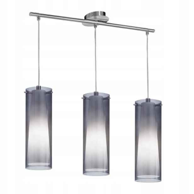 Závěsná Lampa Pinto Nero 3xE27 Šedá