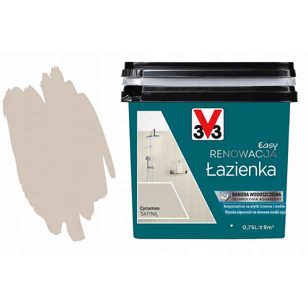 3V3 Barva Akryl Eko Vodní Kafli Pvc Rychlá Obnova Boazerie Ceramic 0.75L