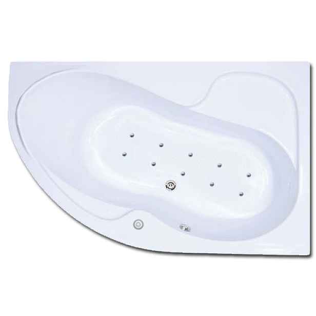 Excel Tesárek Laura Air Pneu 150 x 100 hydromasážní vana pravá