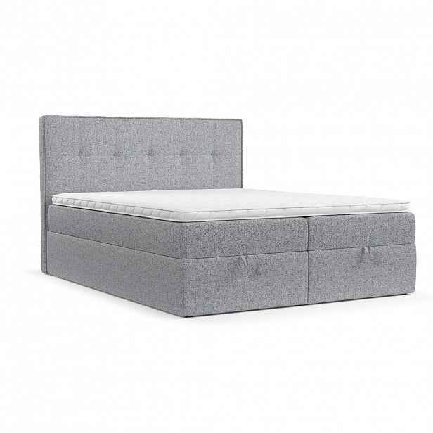 AltaBeds POSTEL BOXSPRING TIVRA 160/200 Šedá