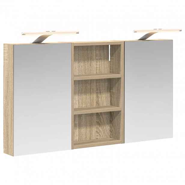 vidaXL Sada koupelnových skříněk 3 ks 90 x 10,5 x 50 cm