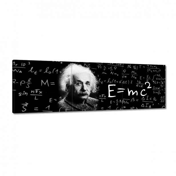 Obrazy 120x40 E=MC2 Albert Einstein