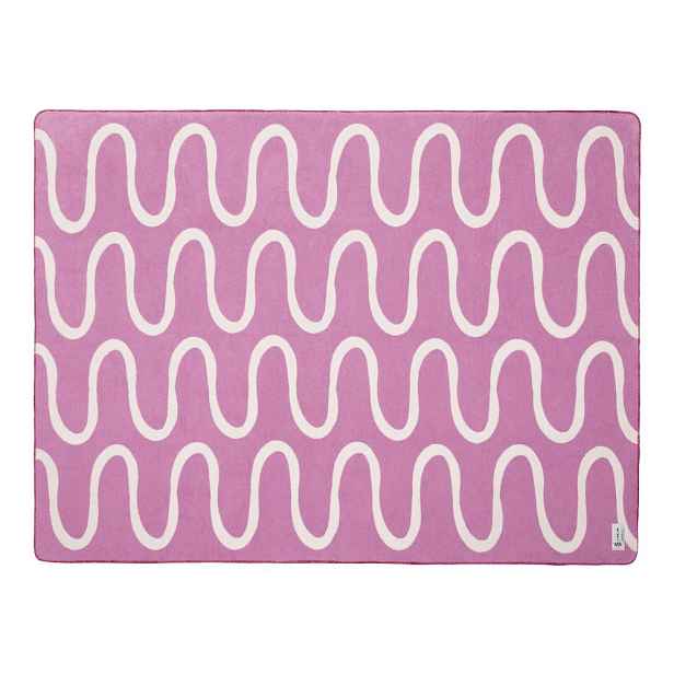 Růžová deka 150x200 cm Swirl – noo.ma