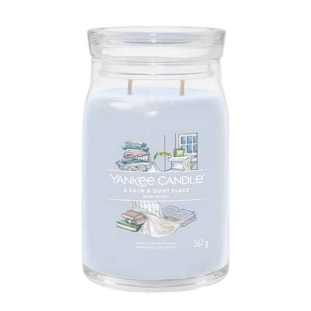 Yankee Candle Signature Velká svíčka A Calm & Quiet Place