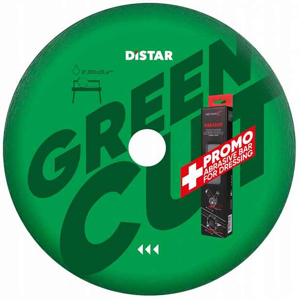 Distar Diamantový řezný kotouč 200 x 25.4 cm GreenCut
