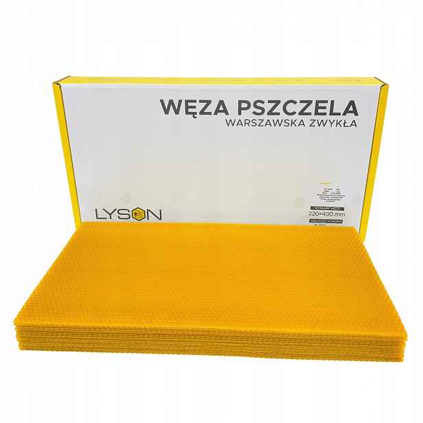 Včelí mezistěna Varšavský Obyčejný přírodní Vosk 1 kg