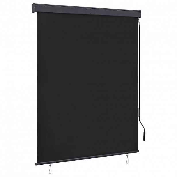 vidaXL Venkovní roleta 140 x 250 cm antracitová