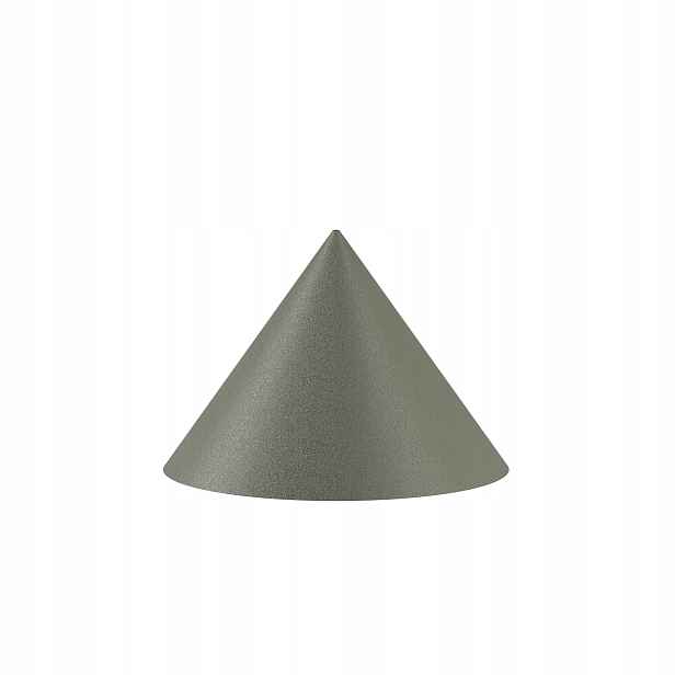 Stínidlo na lampu šedý kovový kužel 35 cm Nowodvorski
