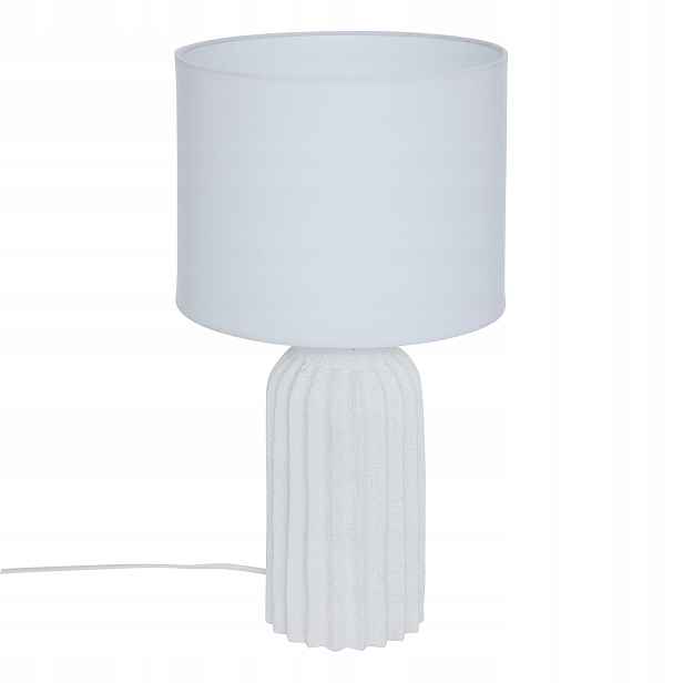 Keramická Lampa Ø Výška 28 CM 50 CM Závit E14 Bílá