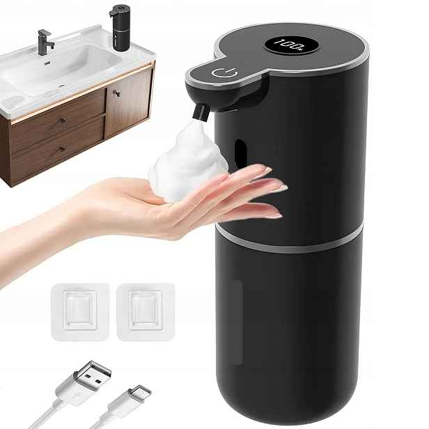 Velký Bezdotykový Automatický Dávkovač Na Pěnové Mýdlo, Dávkovač Pěny S Usb