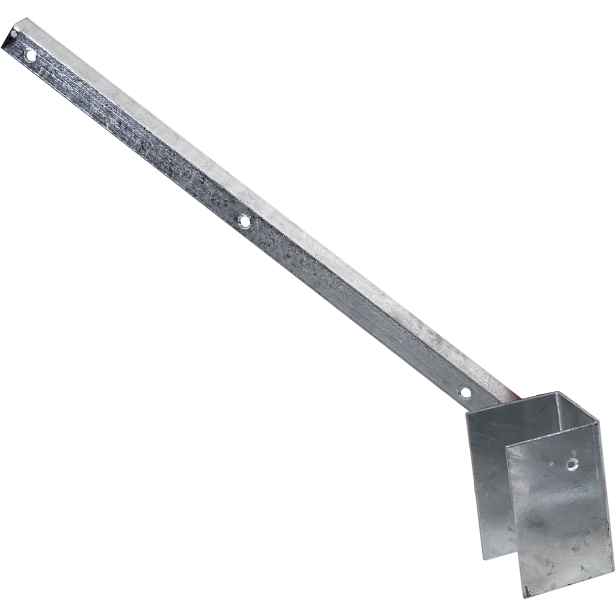 Bavolet jednostranný vnější Pilofor Zn na sloupek 60×60 mm