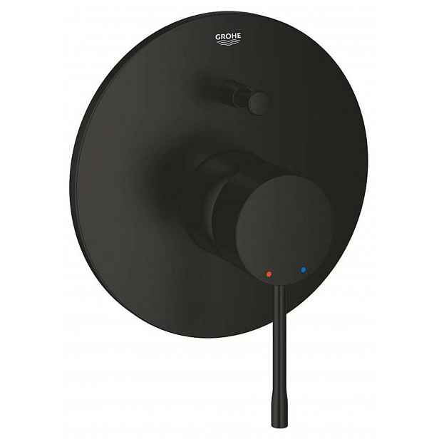 Grohe Essence New - Baterie pod omítku pro 2 spotřebiče, matná černá 192852431