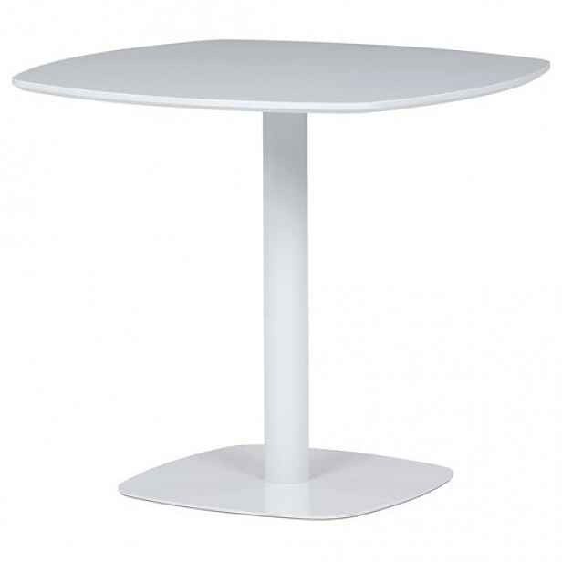 Jídelní stůl Autronic 80x80 cm Bílá MDF DT-X7117 WT