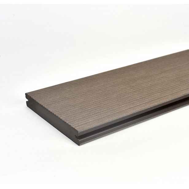 Prkno terasové dřevoplastové Twinson Massive odstín kůra140x20×6000 mm