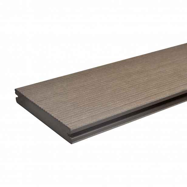 Prkno terasové dřevoplastové Twinson Massive odstín kůra140x20×6000 mm