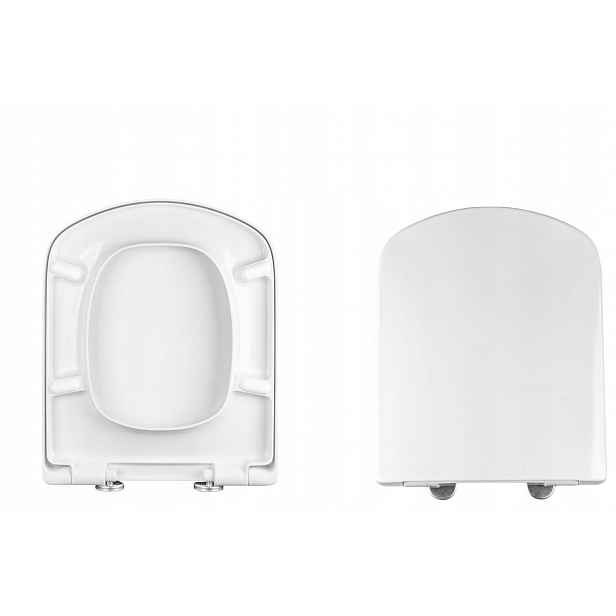 Wc sedátko Roca Dama Senso Hall s pozvolným sklápěním Duroplast, odnímatelné