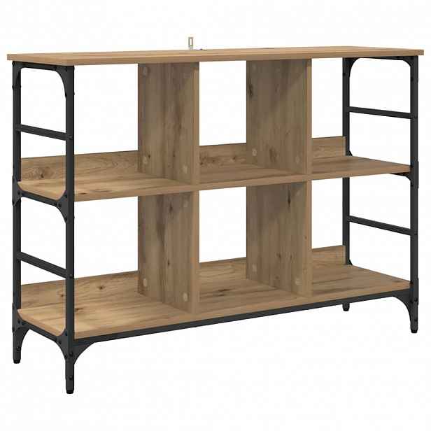 vidaXL Servírovací skříň Artisanový dub 102 x 32 x 73,5 cm