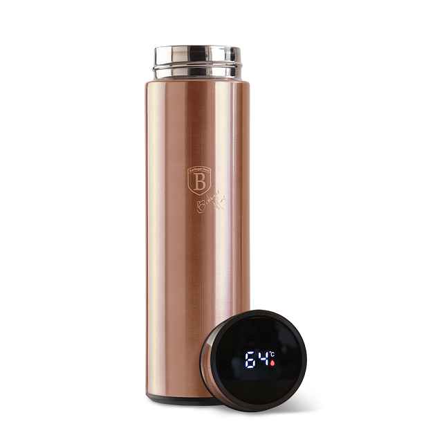 BERLINGER HAUS - Termoska LED displej 450ml Rose Gold