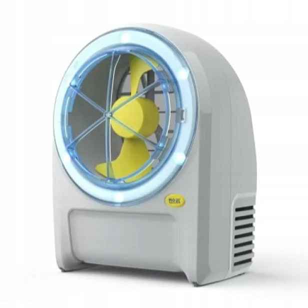 Insekticidní větrná lampa Led UV-a 150 m2 9 W Haccp tichá nerozbitná zahrada