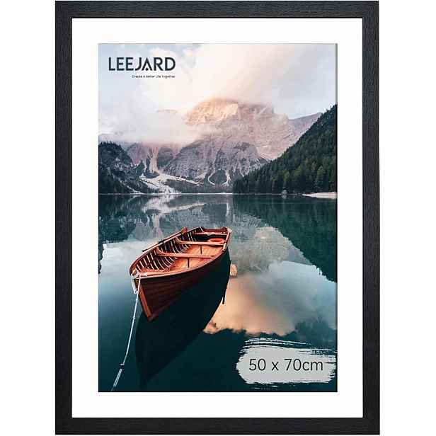Leejard Rámeček na fotografie Plakát 50x70 cm Černý