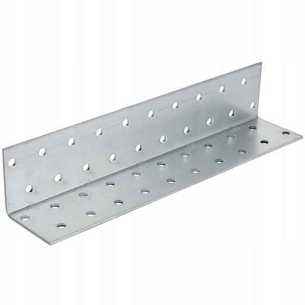 Tesařský spojovací montážní úhelník 40x40x200 x 2 mm KM15 50 Ks