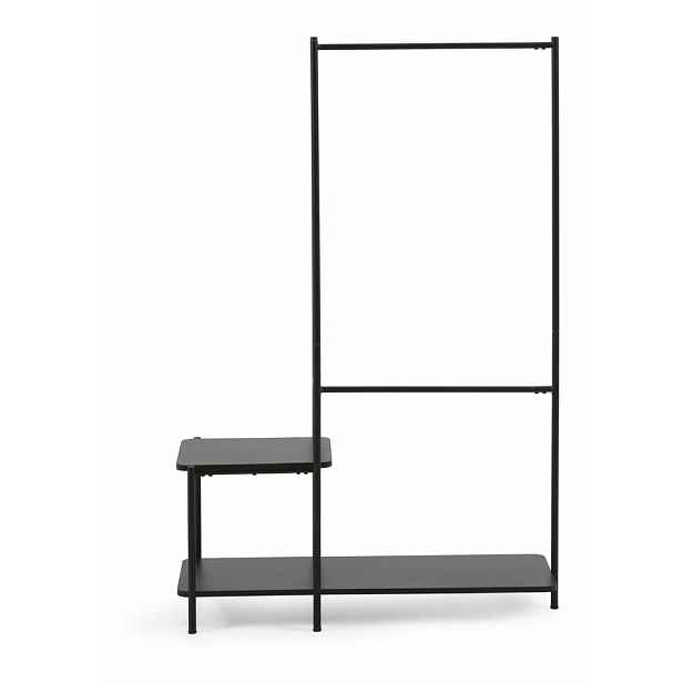 Černý kovový set do předsíně Kave Home Galatia