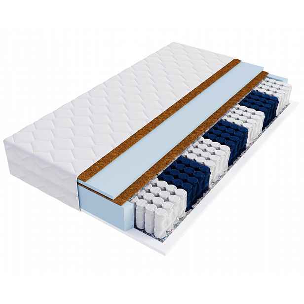 Matrace 160x200 kapsa z tvrdého kokosu H4/H3 oboustranná Carbo Max