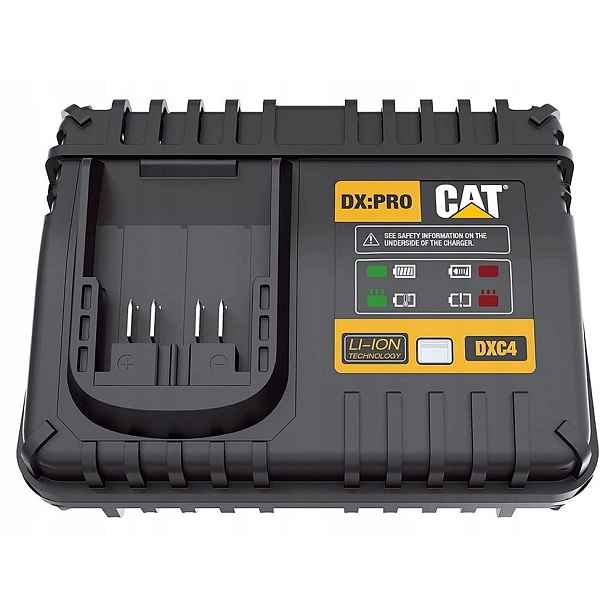 Nabíječka Caterpilar pro akumulátory 18V 4Ah 60min 2Ah 30min 100-240V DXC4