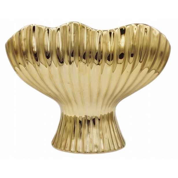 Obal Na Květináč Váza Květináč květináč Keramika 20 CM K333-2 Gold