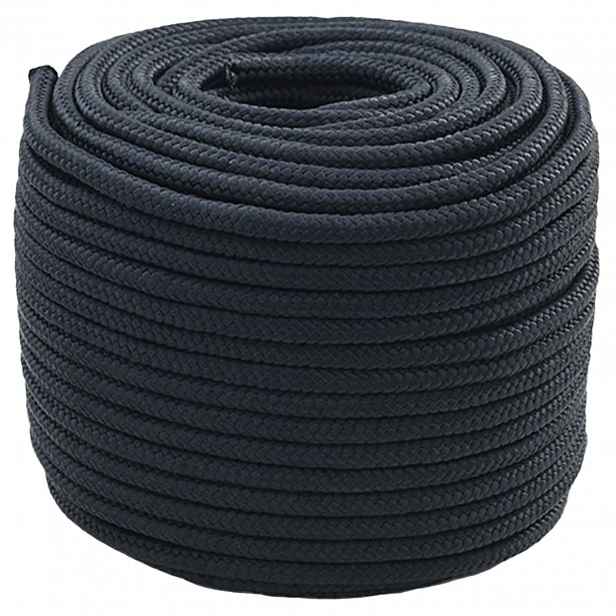 vidaXL Lano na loď 1 mm 250 m Královská modrá Polyester