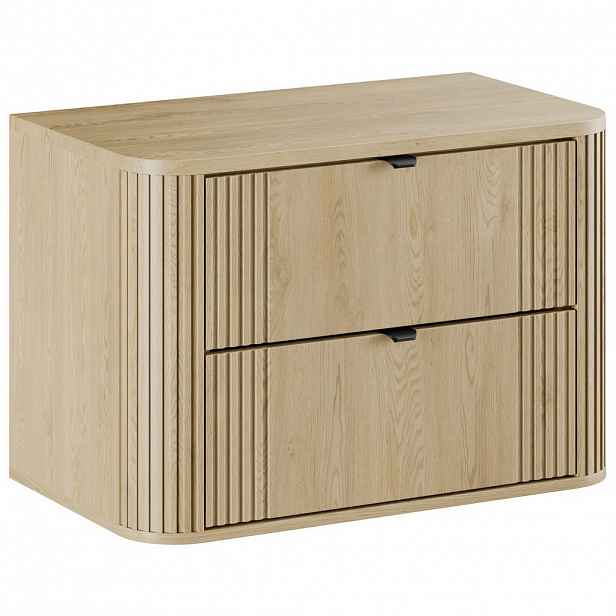 Badplaats SKŘÍŇKA POD UMYVADLO Cremona 2 zásuvka dub - 80 x 46 x 54 cm