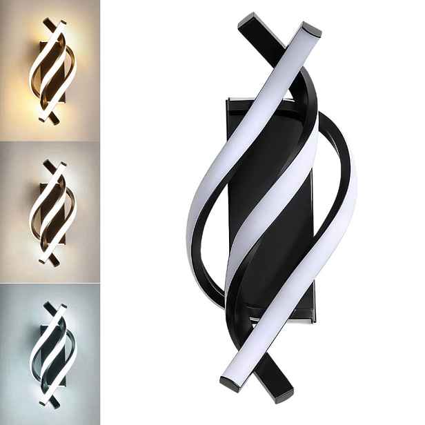 Led Nástěnná Lampa Do Ložnice, Obývacího Pokoje 3, Barva 18W