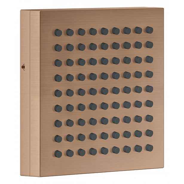 Axor ShowerComposition - Boční sprcha, EcoSmart, kartáčované červené zlato 12596310