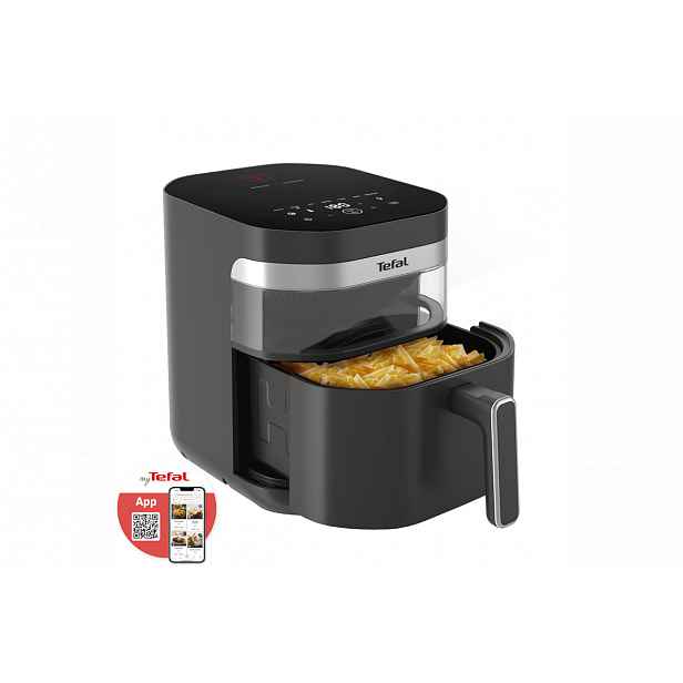 Horkovzdušná fritéza Tefal Easy Fry Infrared EY832HE0 Tmavě šedá
